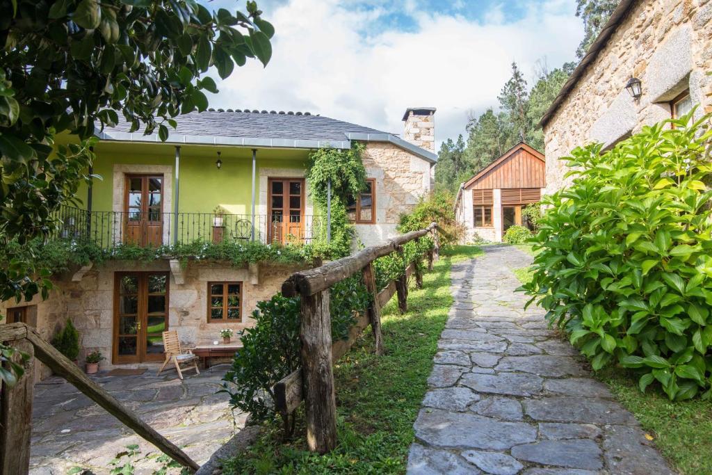 Casa Rural Grana Da Acea Guest House Monfero Exterior photo